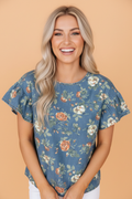 KIMMY BLUE TOP