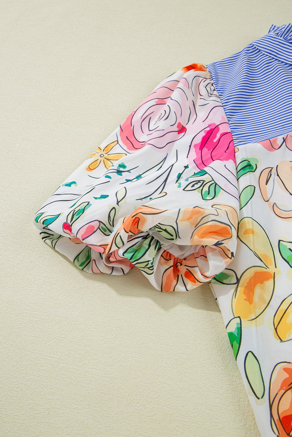 CHATEAU ROSE STRIPE TOP