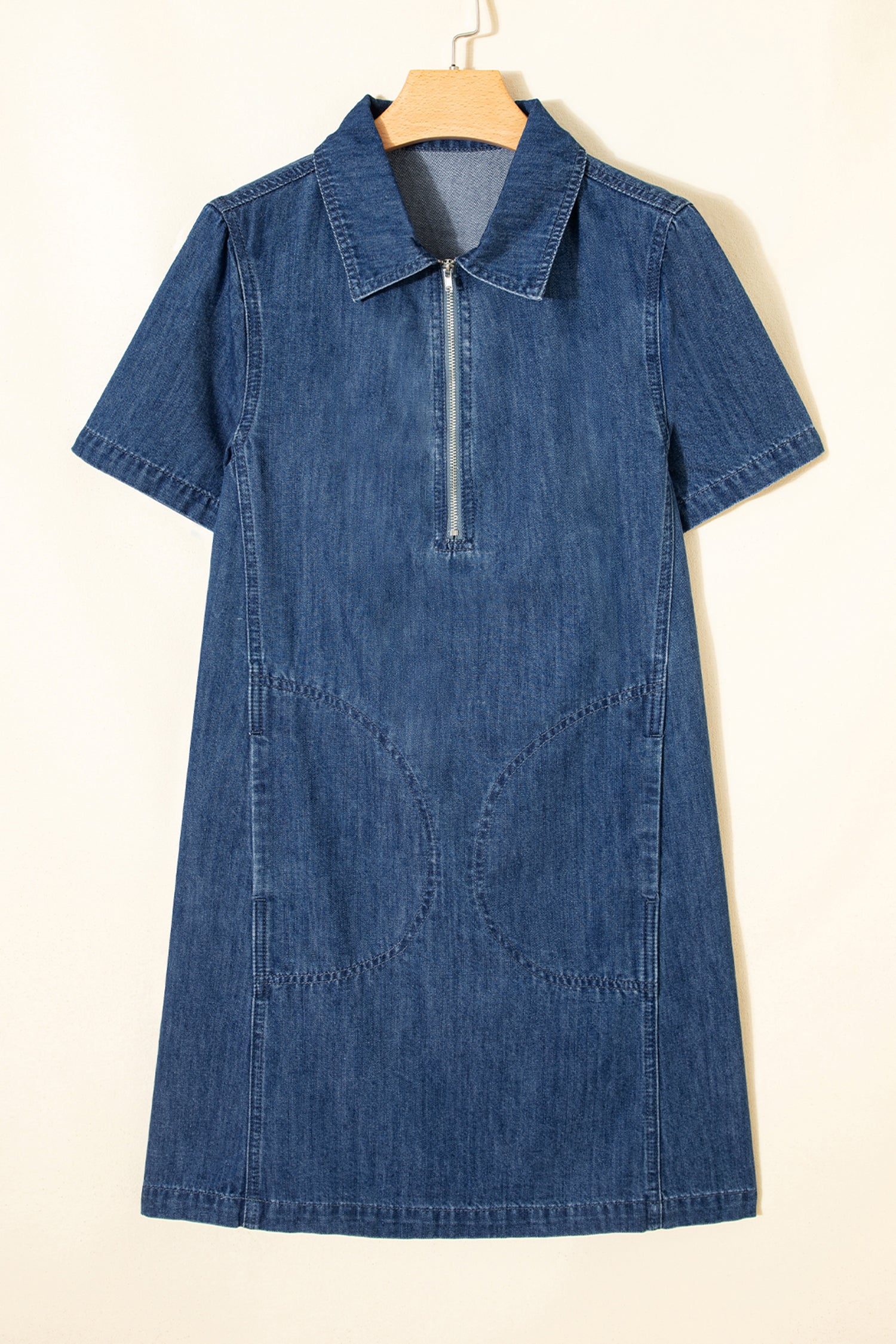 COASTAL DENIM BLUE DRESS
