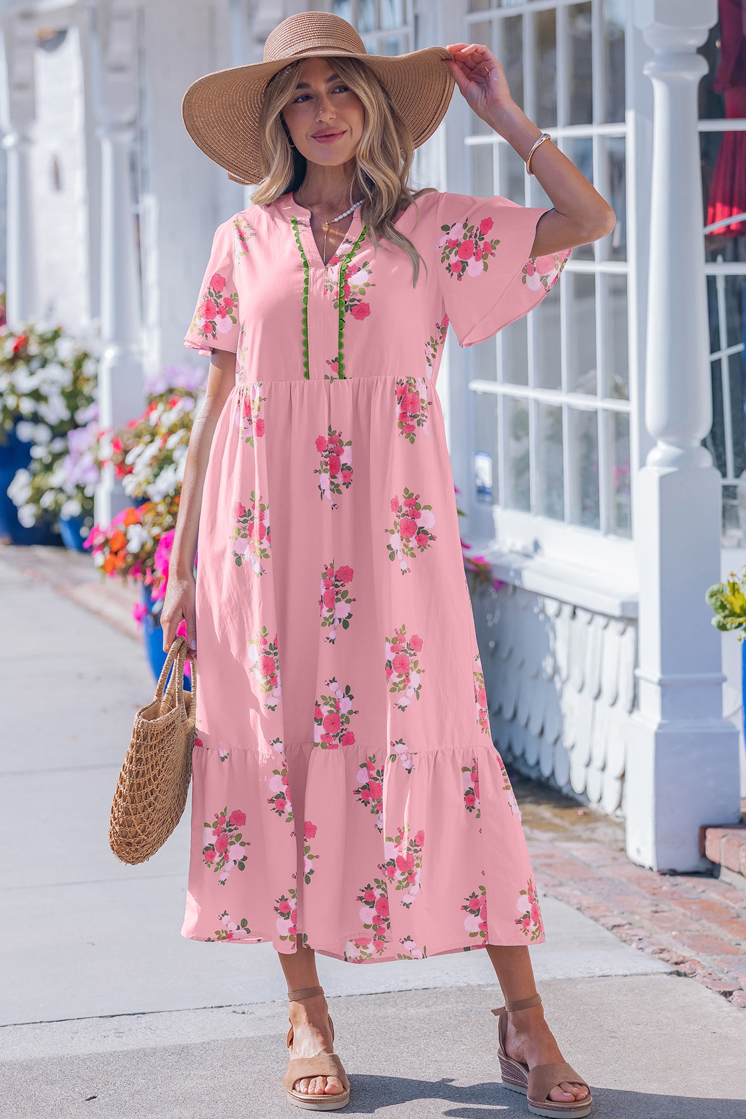 MONICA'S SHOPPING DATE DRESS