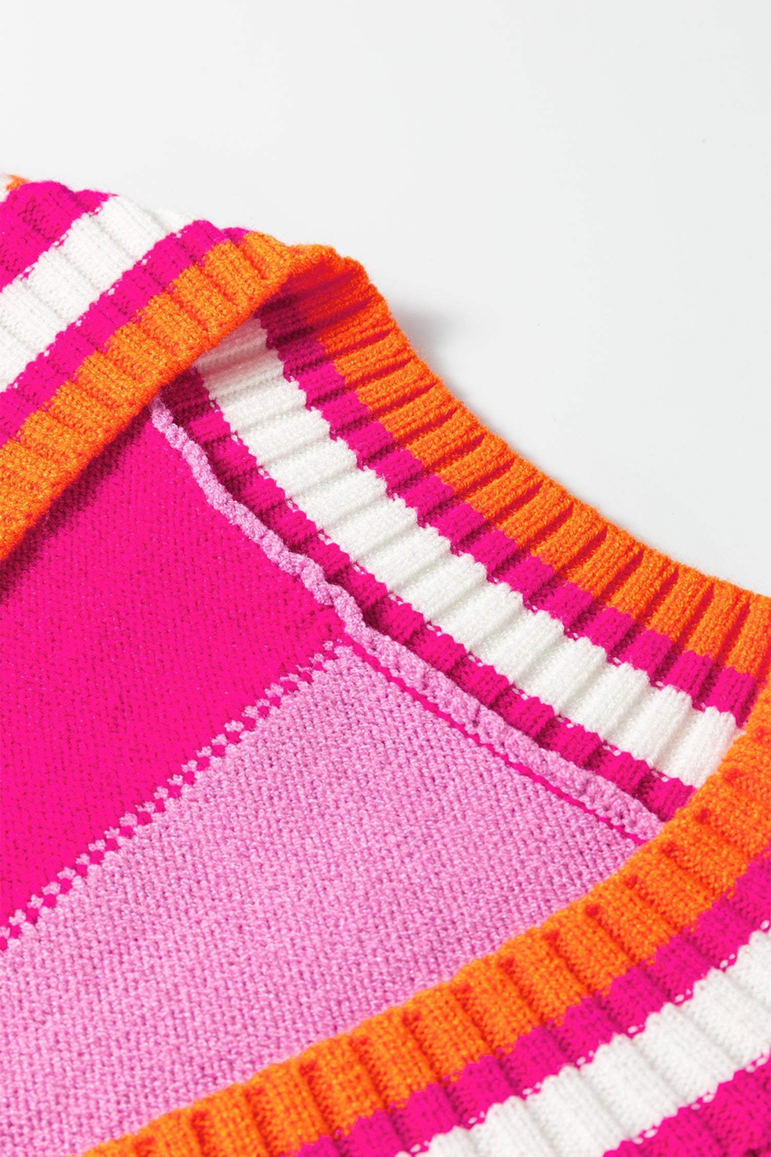 LADY IN PINK SWEATER TOP