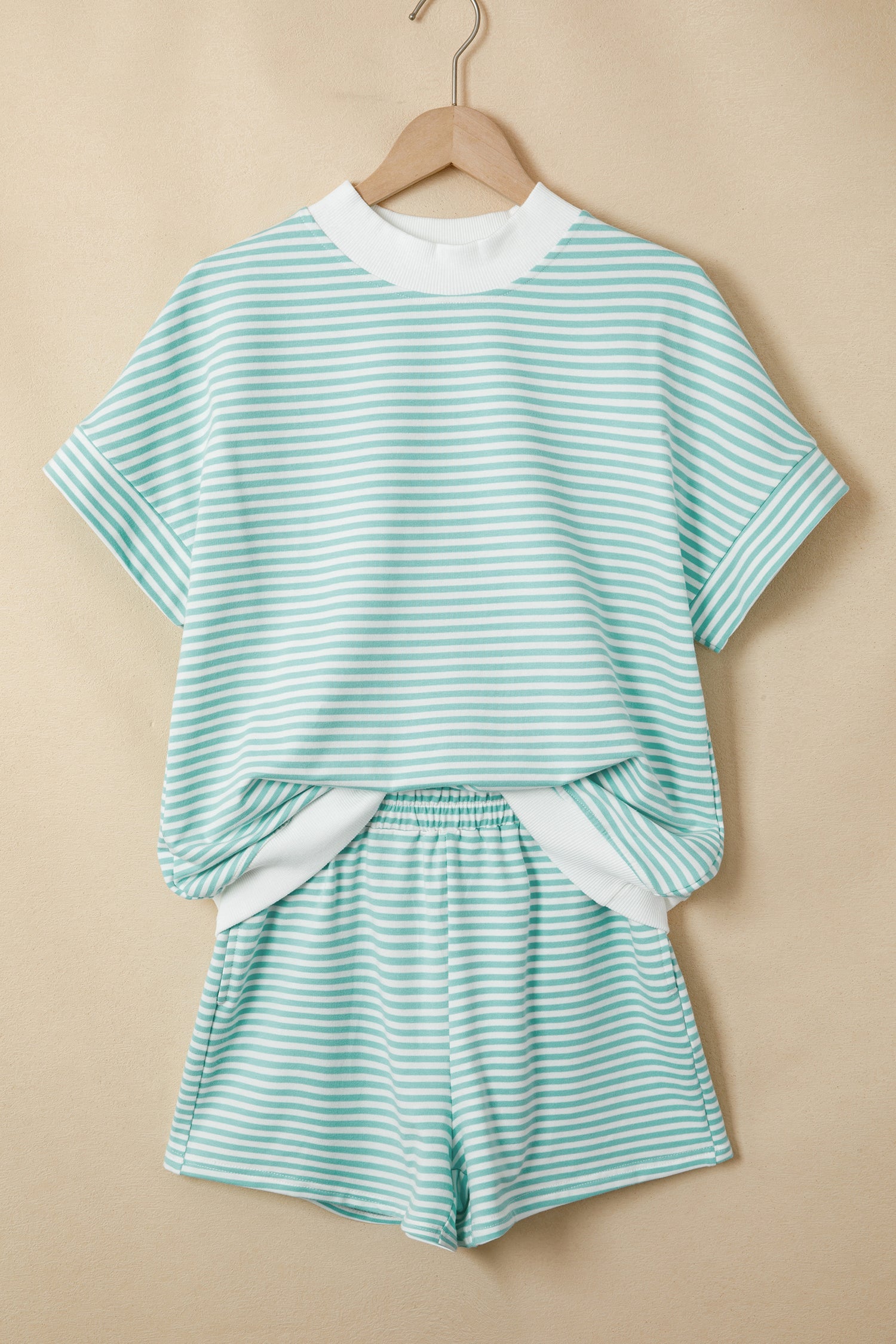 STRIPES & ME SHORT SLEEVE SET