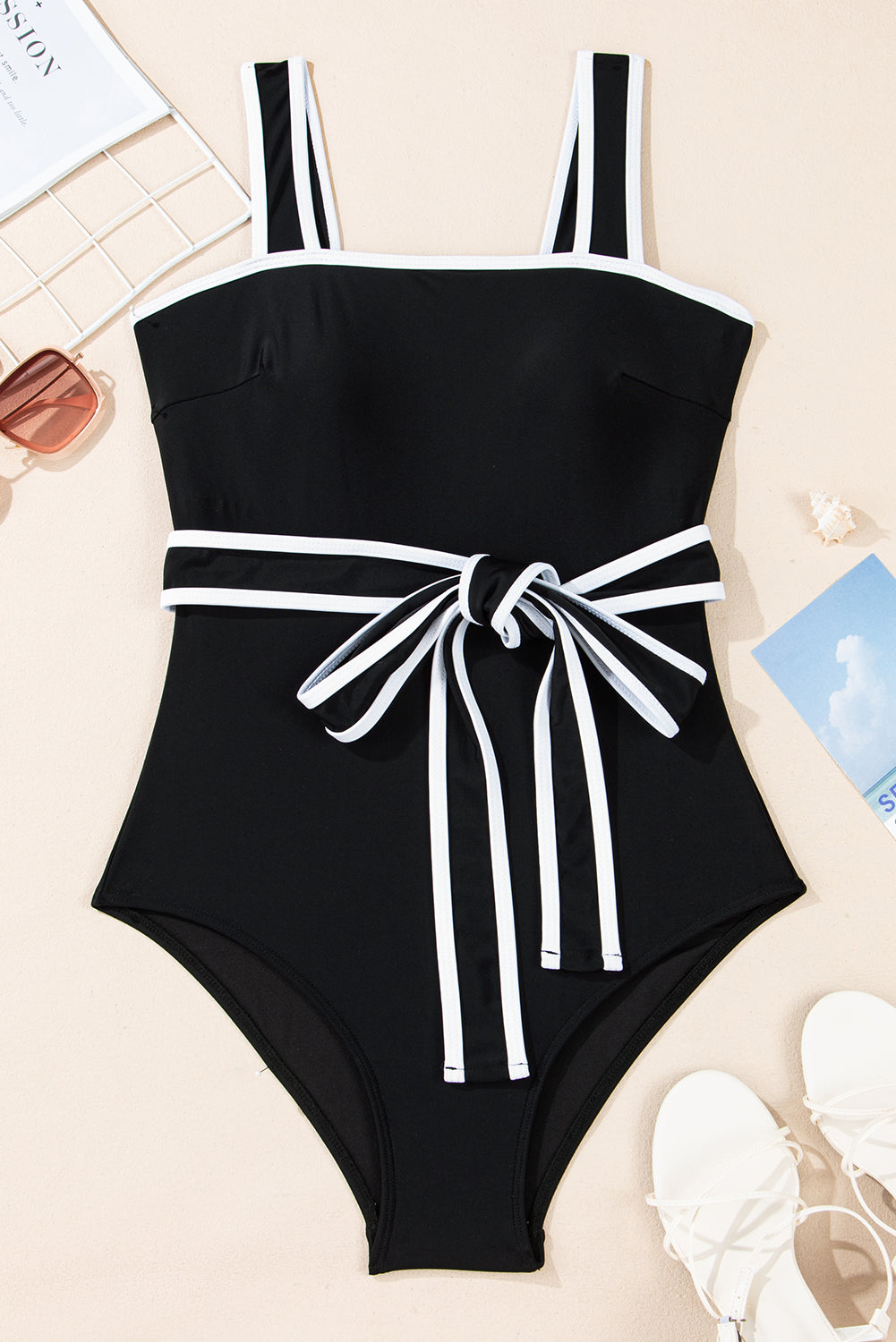 BLACK TIE SWIMSUIT