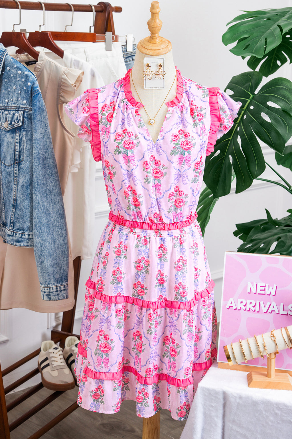 JANE FLORAL SUMMER DRESS