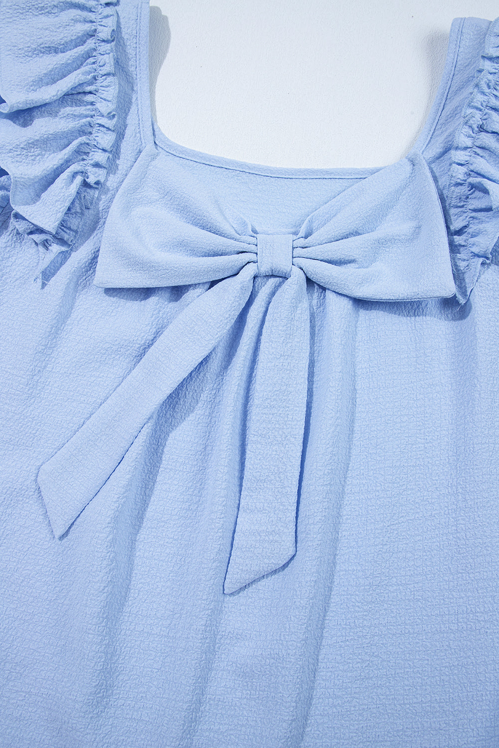 MACARON RUFFLE TOP