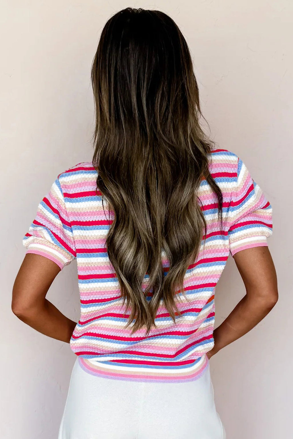 GLOW IN STRIPES TOP