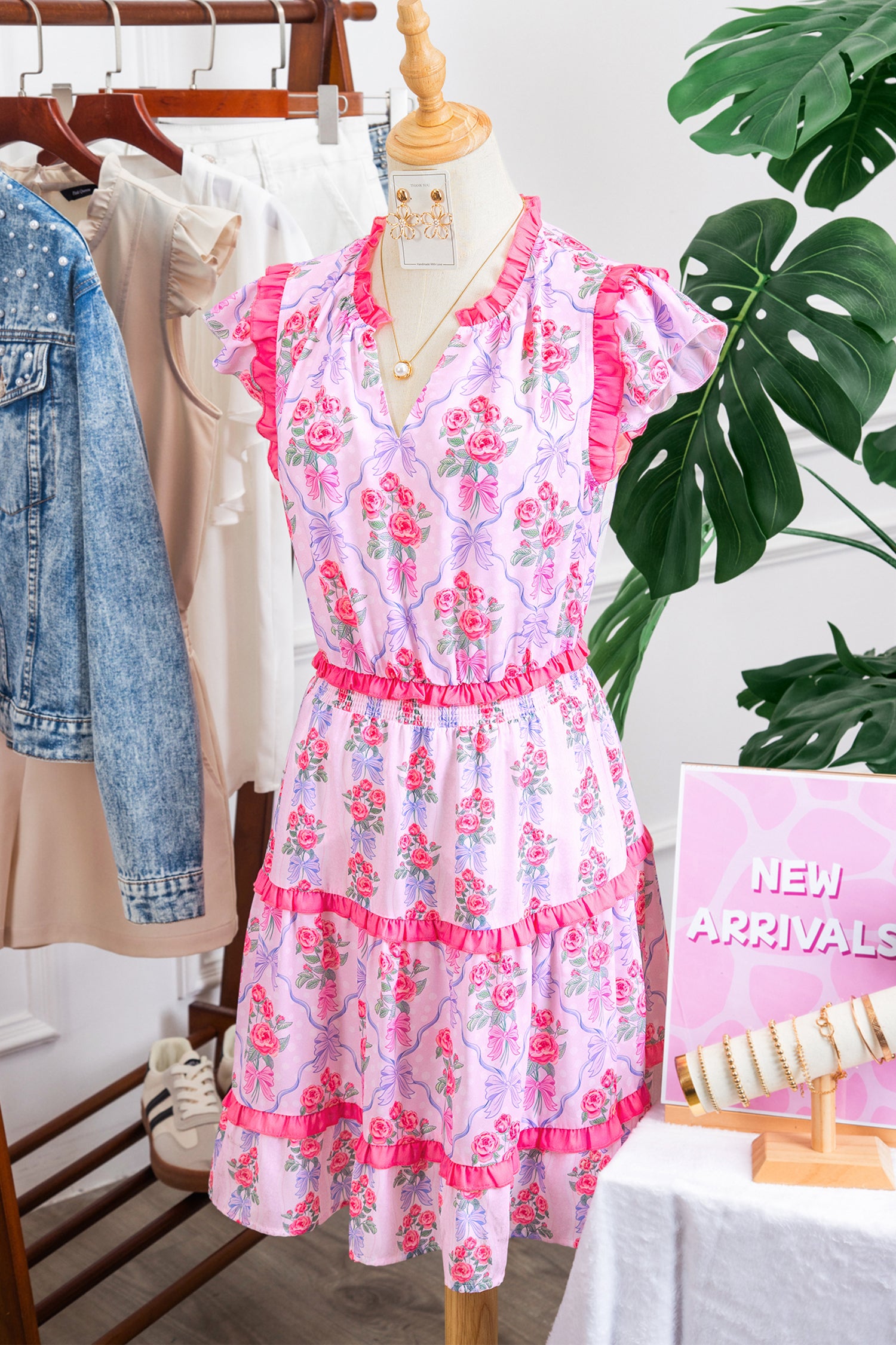JANE FLORAL SUMMER DRESS