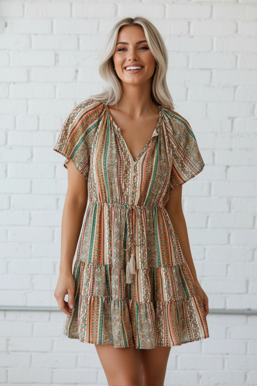 DESERT ROSE DRESS