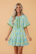 AURORA RUFFLE DRESS