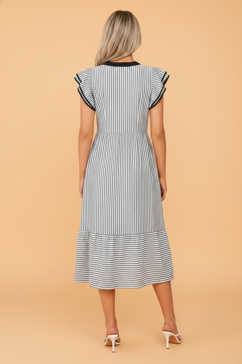 POSH GIRL VIBES DRESS