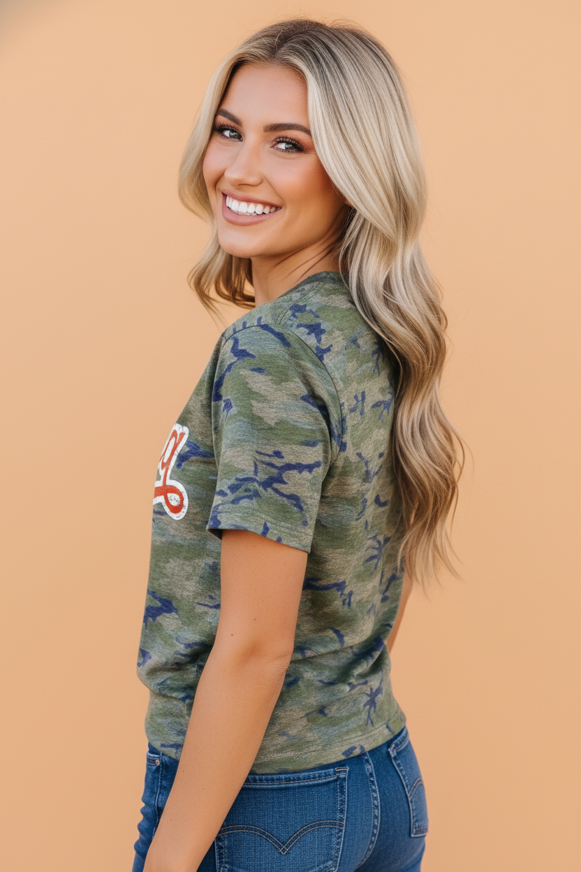 CAMO AMERICAN TOP