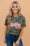 CAMO AMERICAN TOP