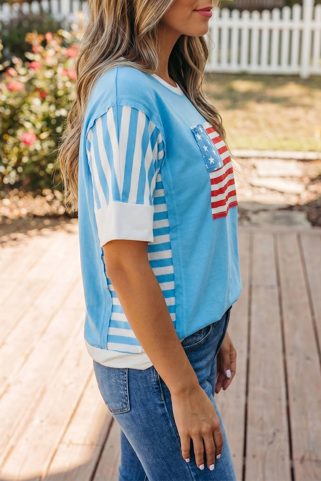 FLAG COLORBLOCK TOP