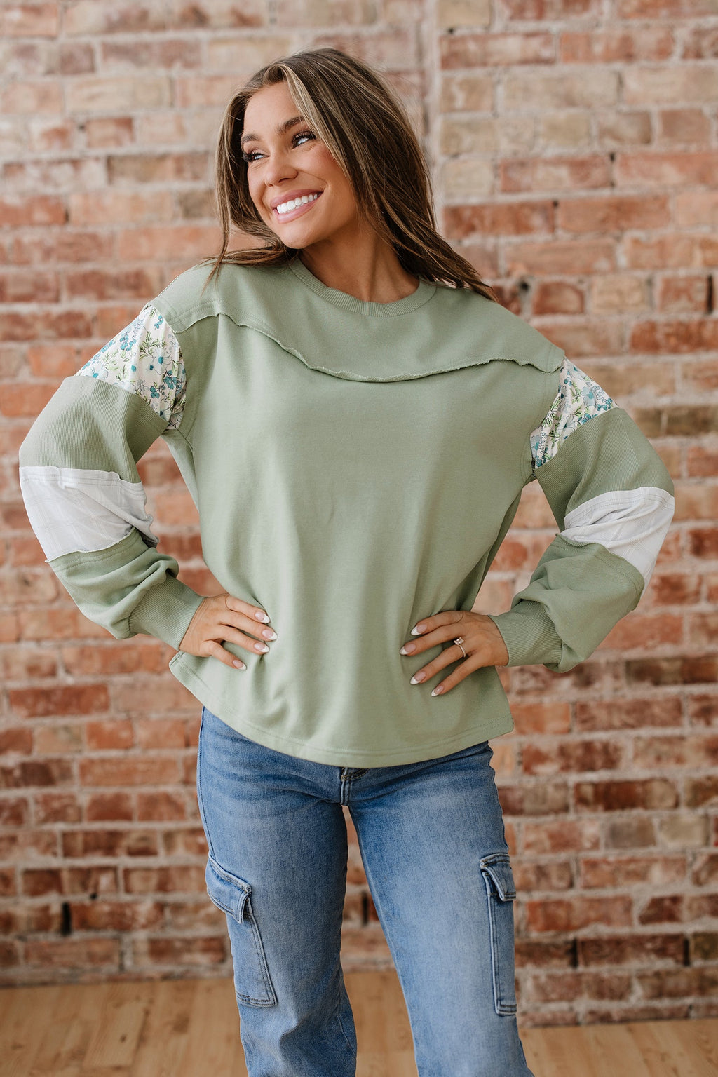 FRENCH TERRY TOP