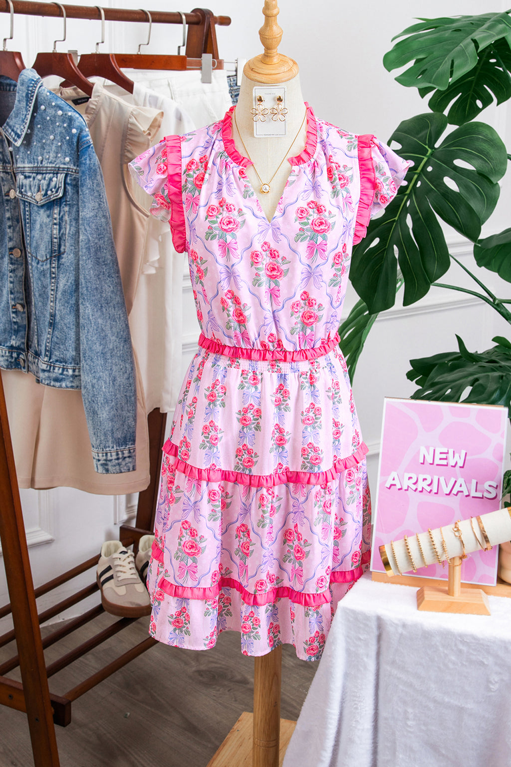 JANE FLORAL SUMMER DRESS
