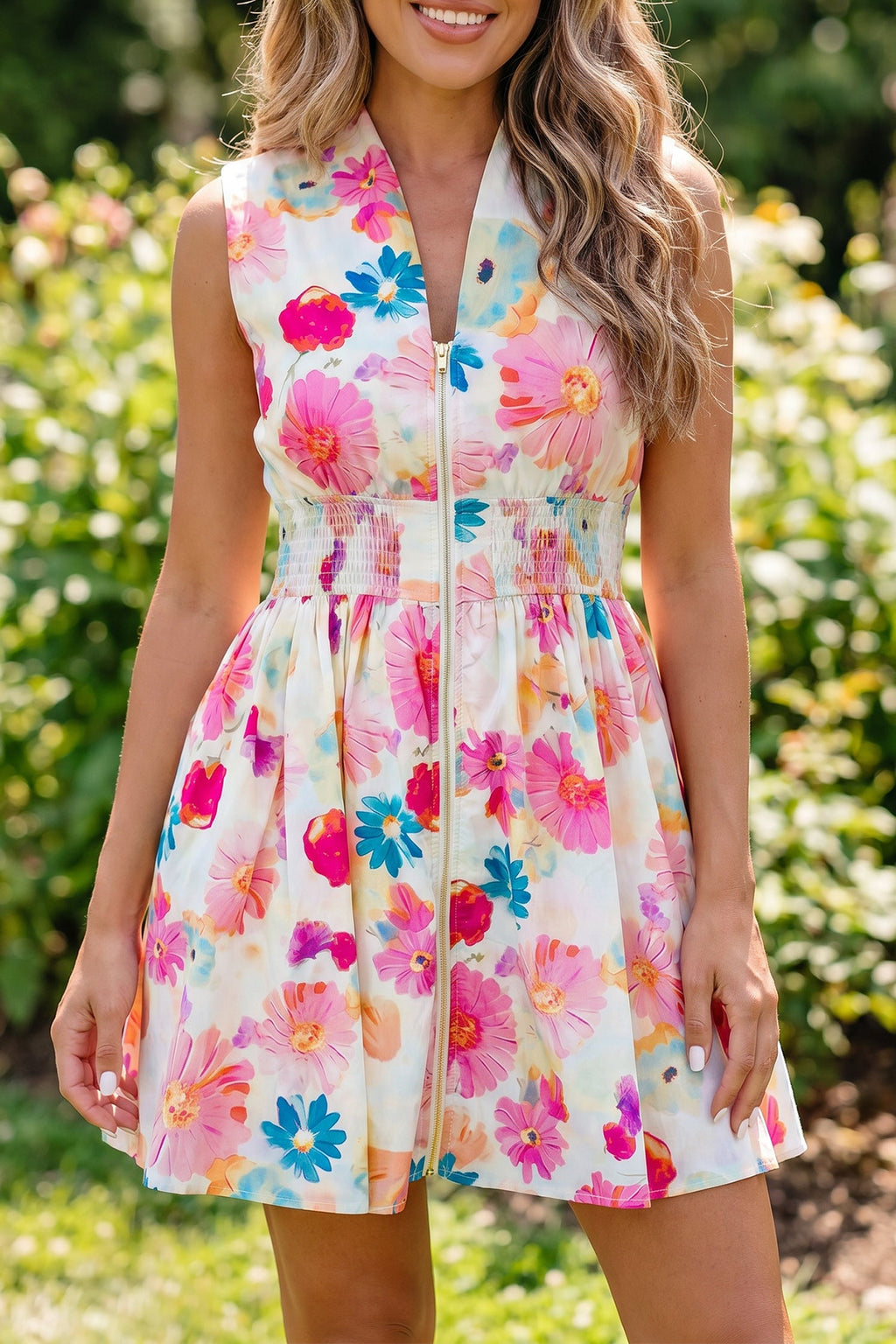 VIBRANT DAISY DRESS
