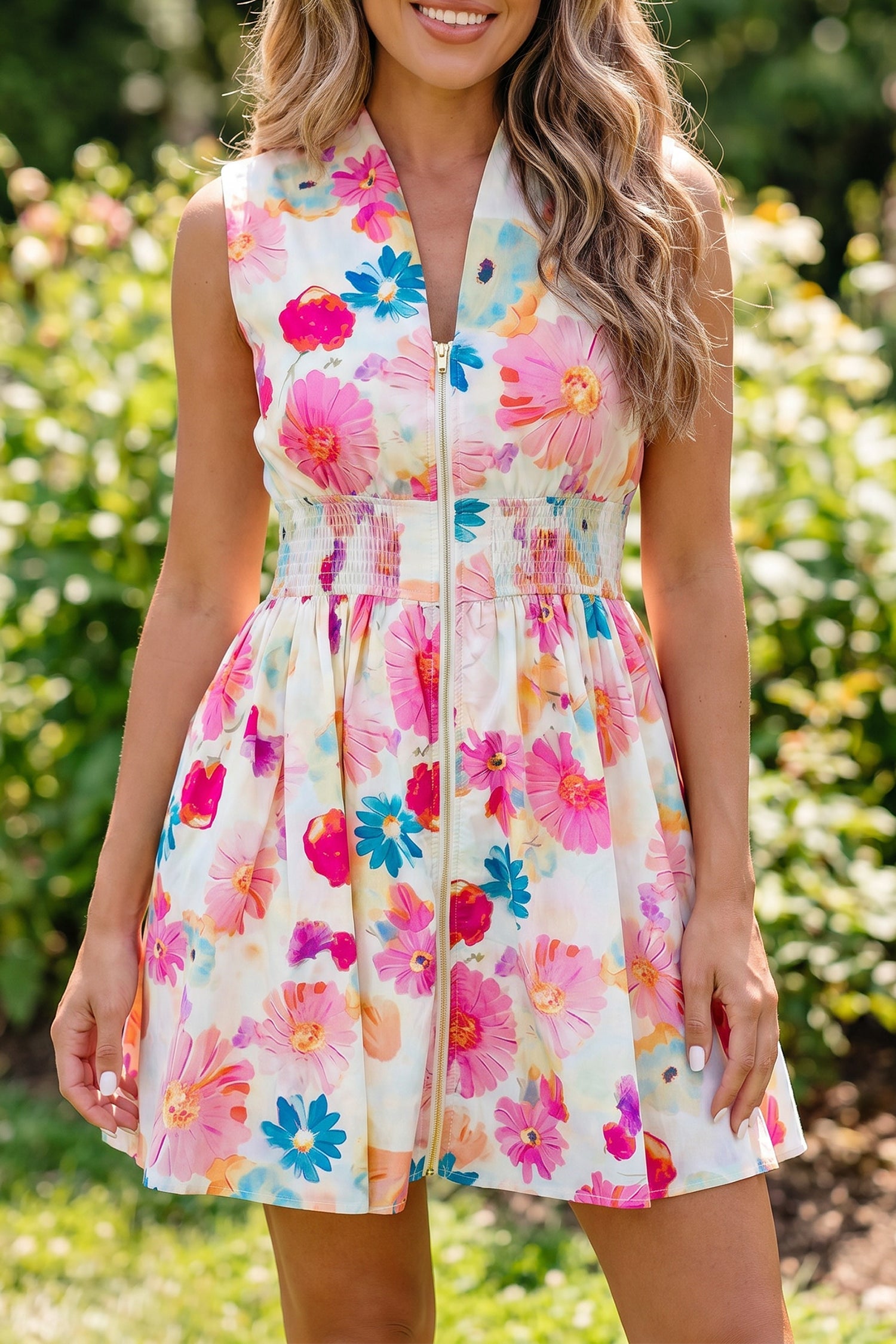 VIBRANT DAISY DRESS