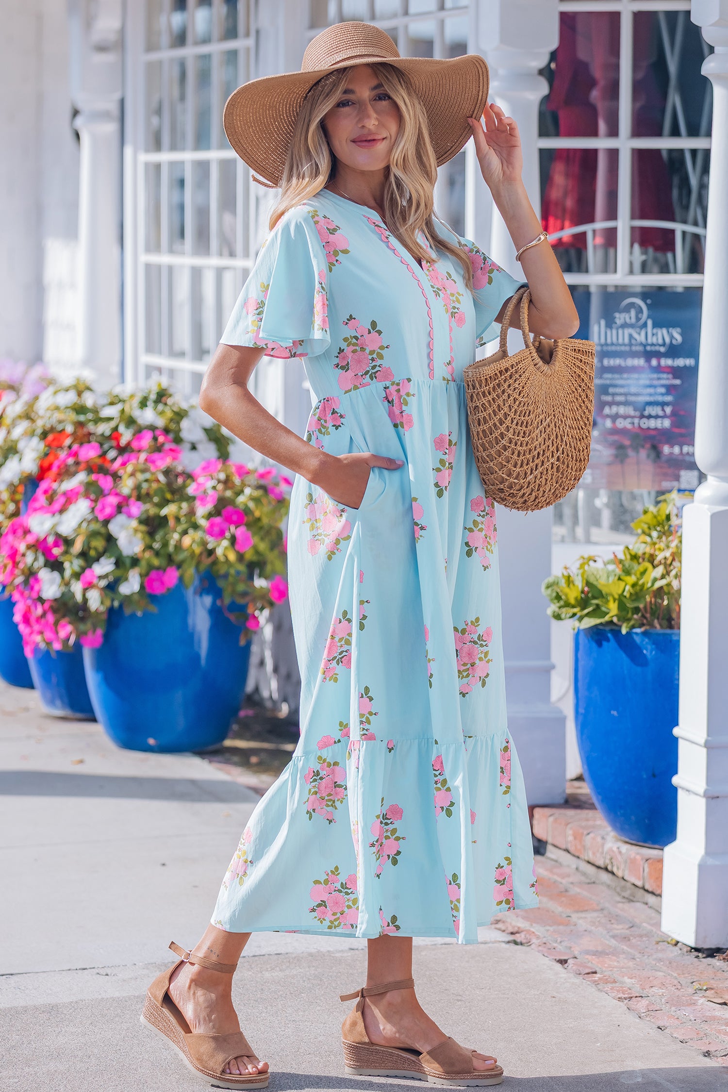 MONICA'S SHOPPING DATE DRESS