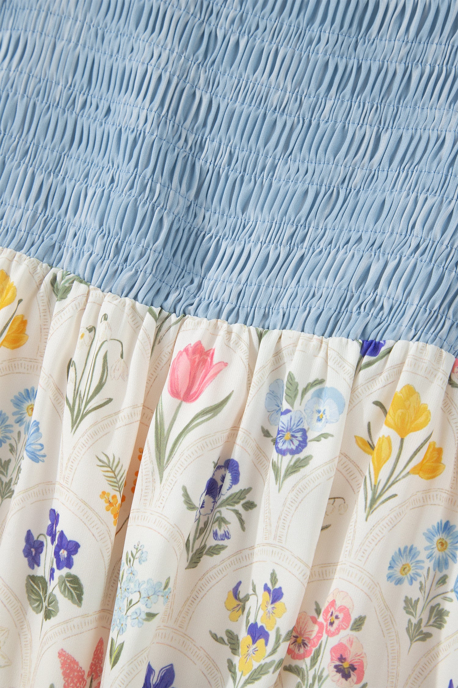 BELLA PATCH FLORAL MAXI