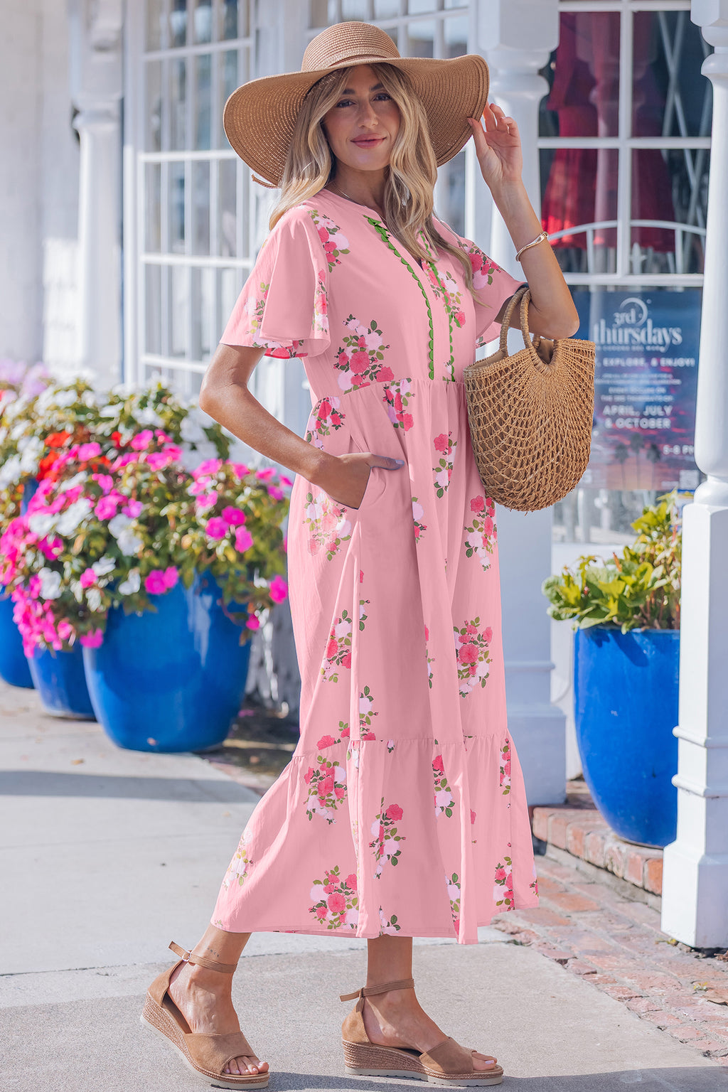 MONICA'S SHOPPING DATE DRESS