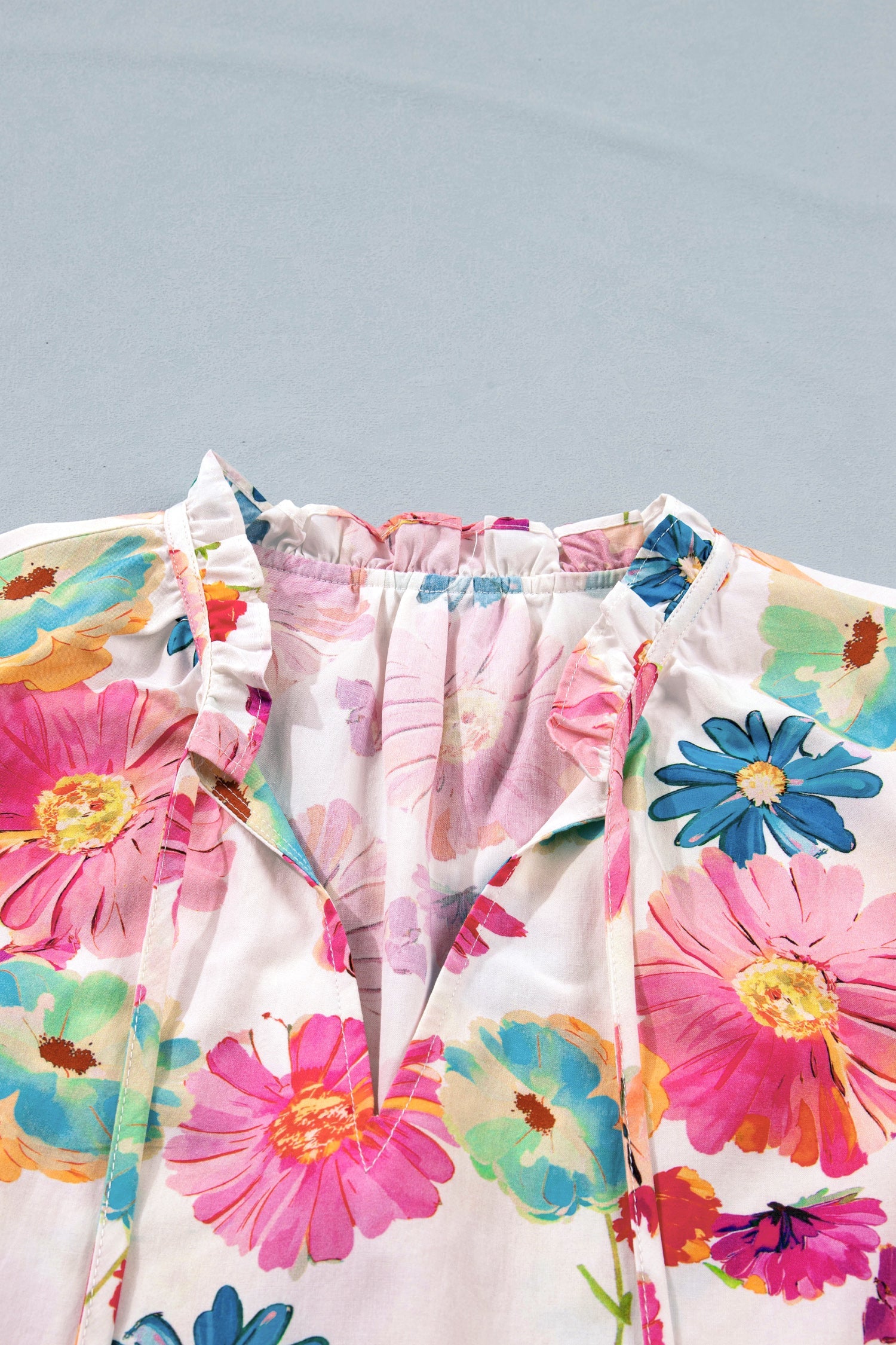 FLORAL MONET TOP