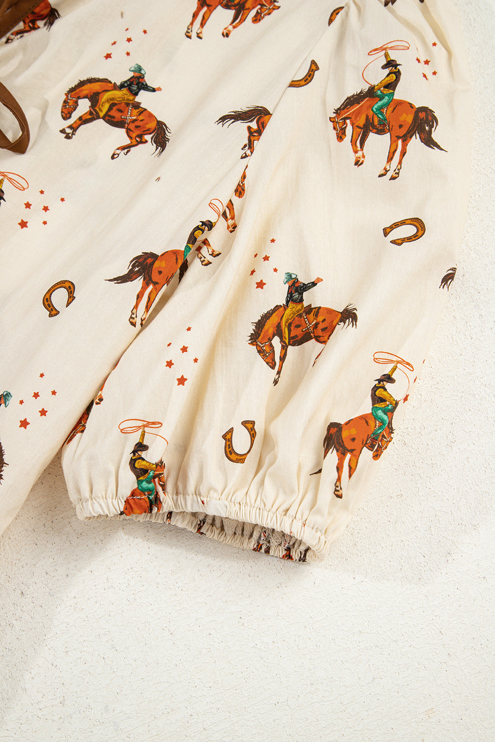 APRICOT COWBOY TOP