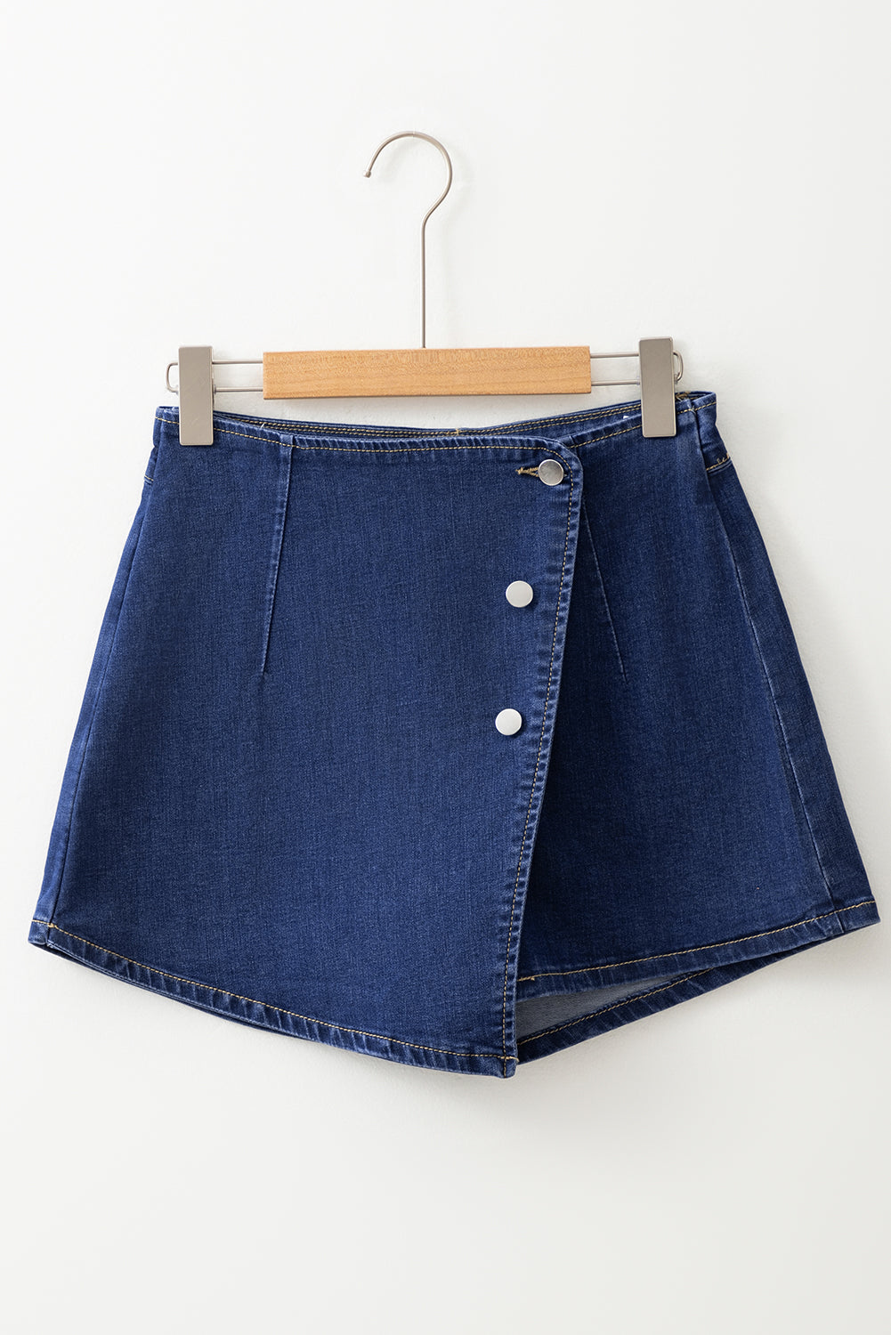 BUTTON WRAP SKORT