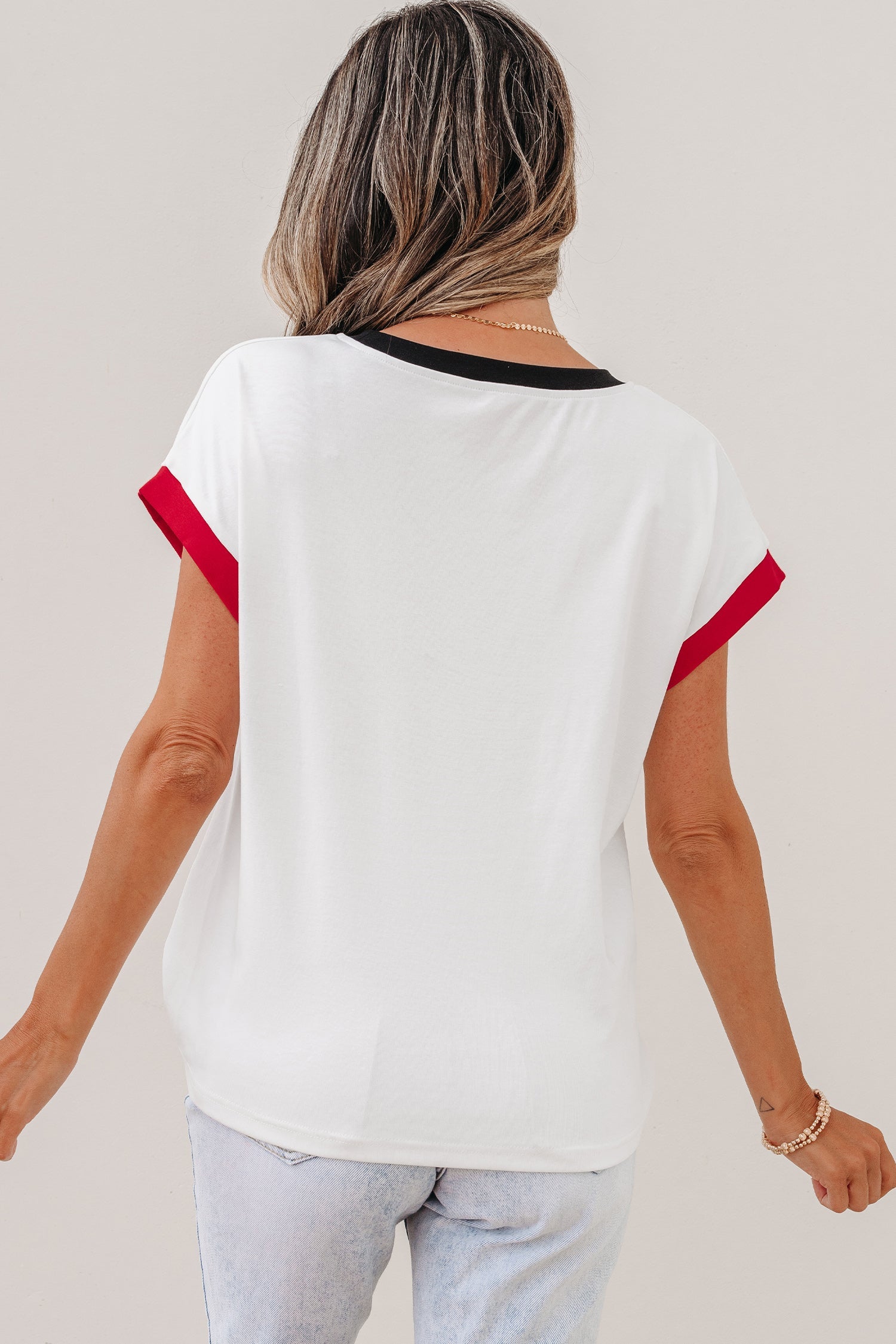 SEQUIN USA TOP