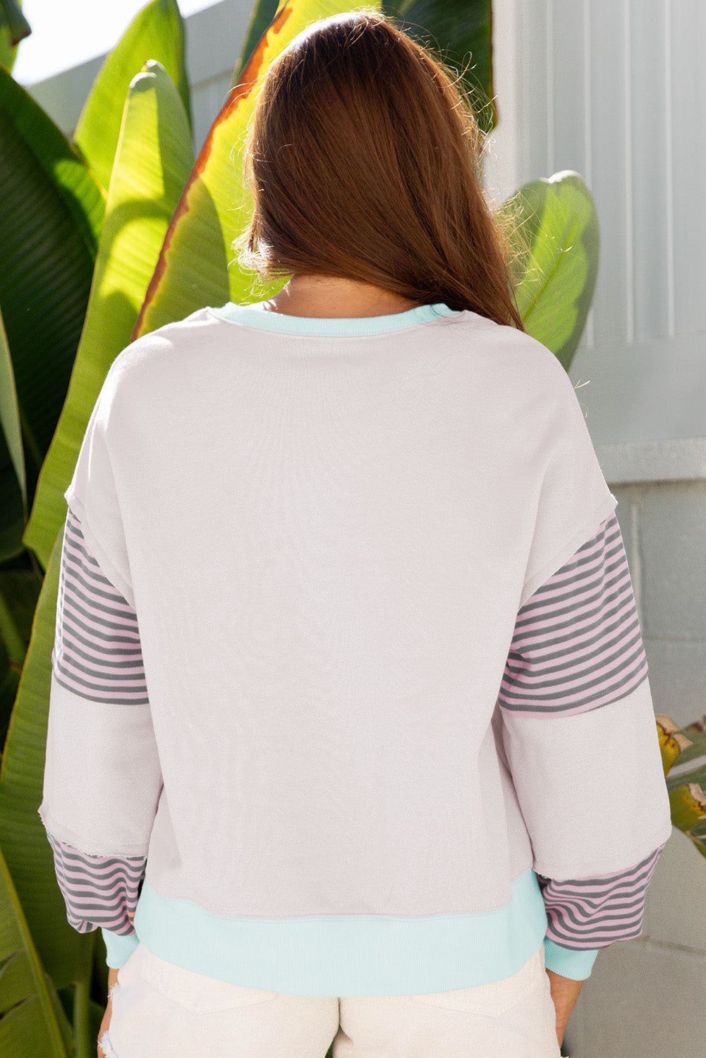 JACY COLORBLOCK SWEATERSHIRT