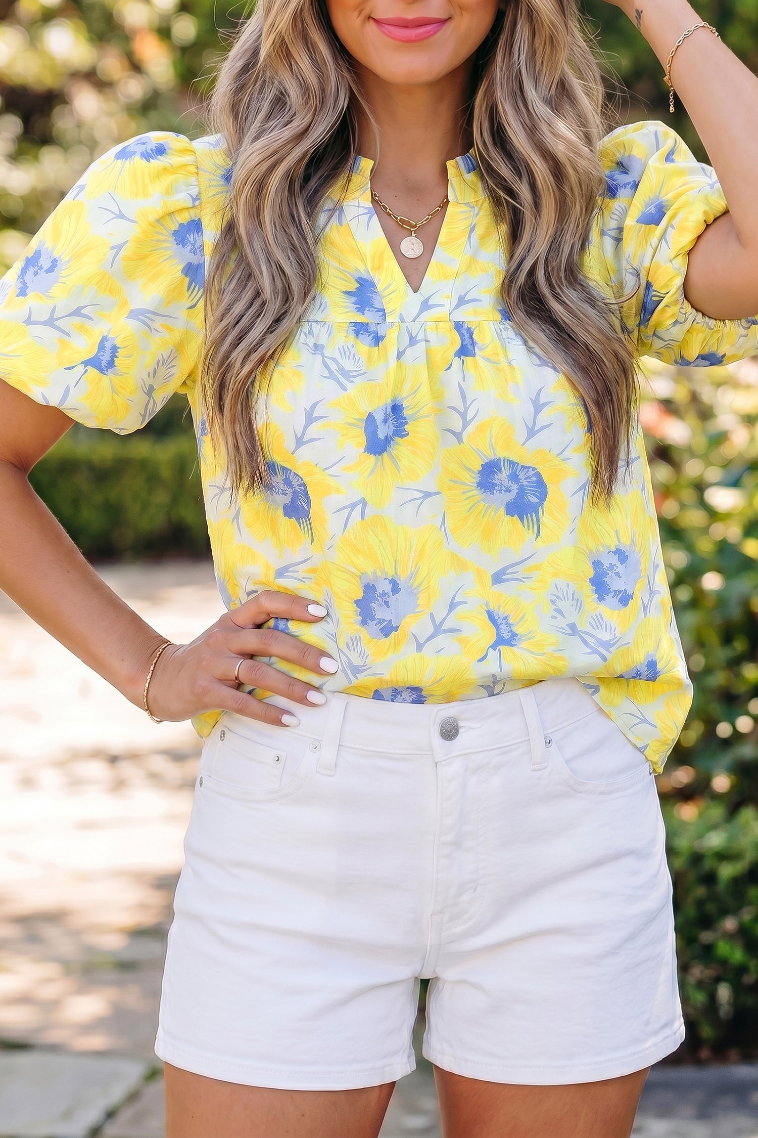 FLORAL SPRING TOP
