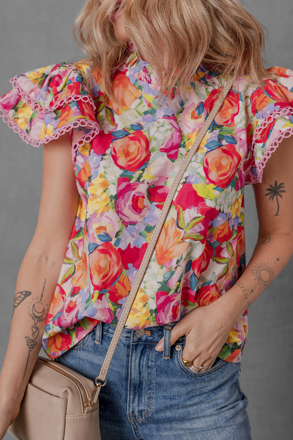 GARDEN OF FLOWERS TOP