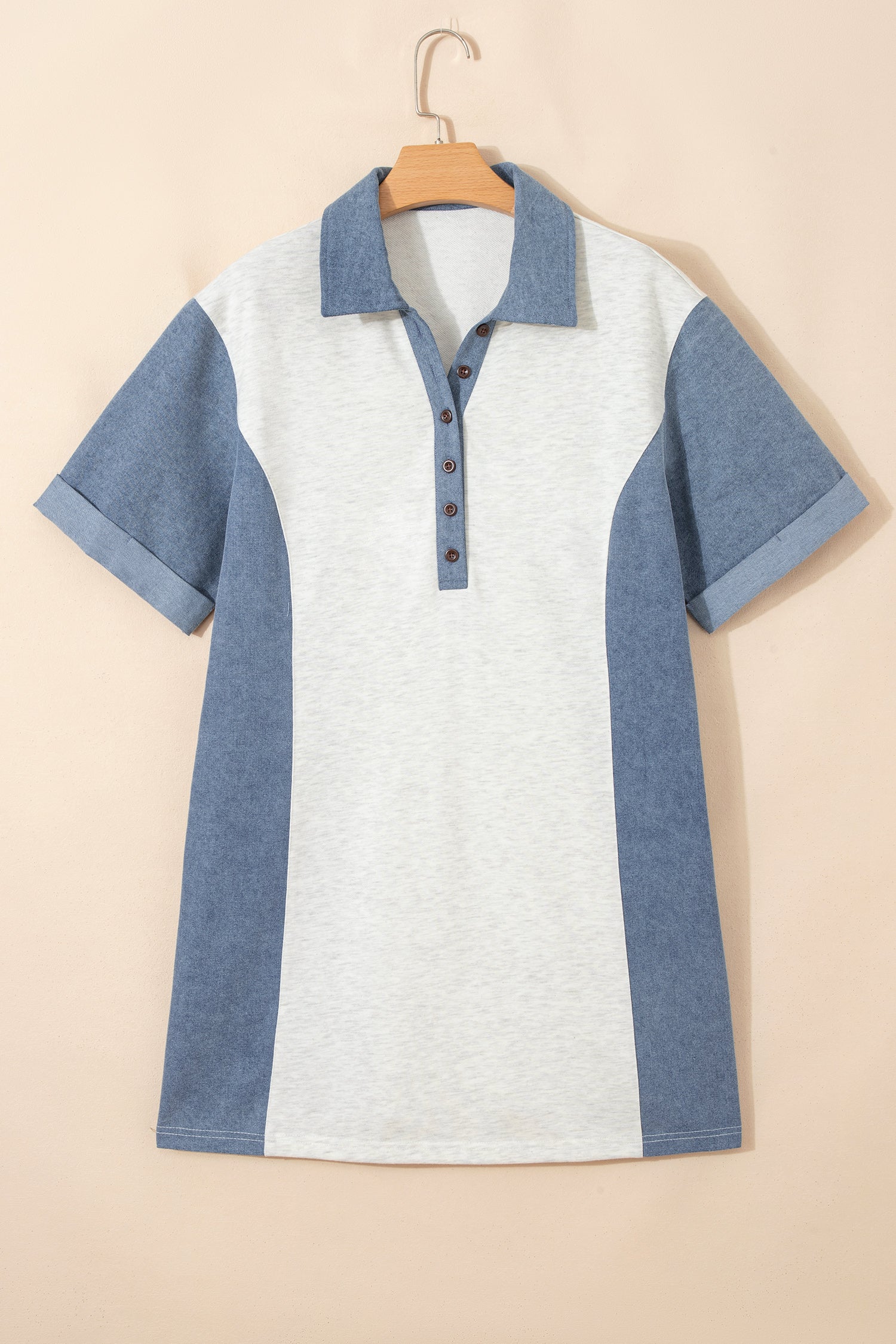 BEACH CLUB DENIM DRESS
