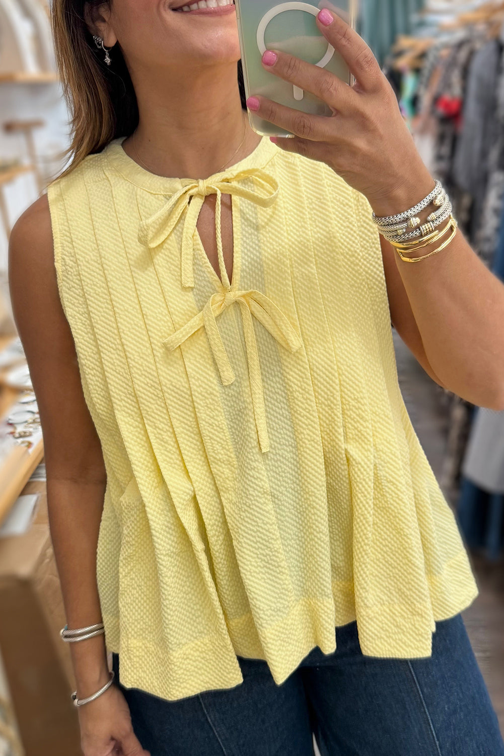 LEMON YELLOW TOP