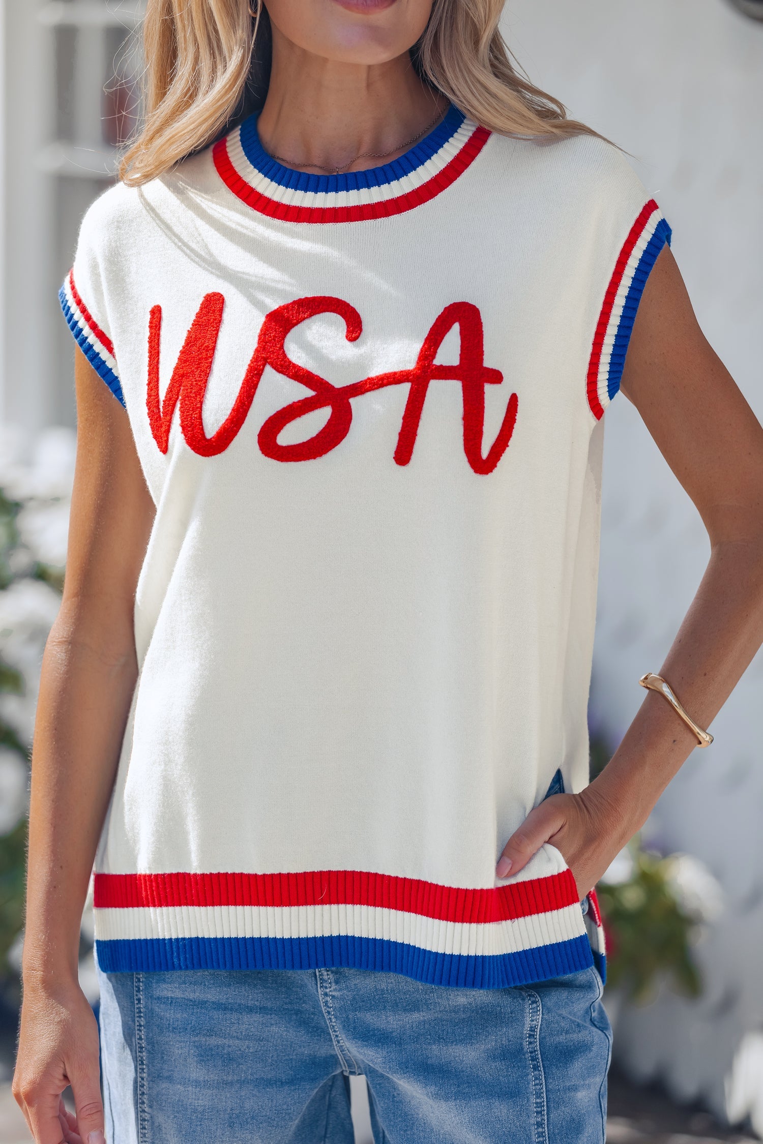 JESSICA'S USA TOP