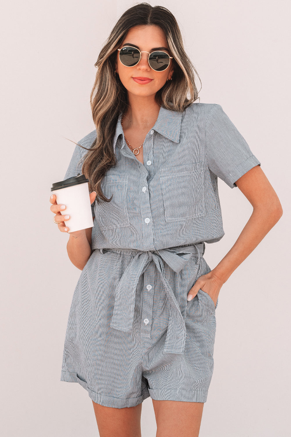 BRITTANY BABE ROMPER