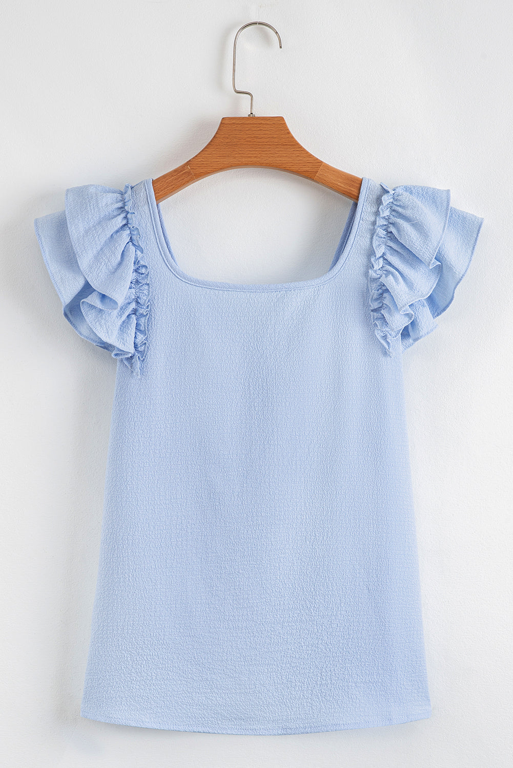 MACARON RUFFLE TOP