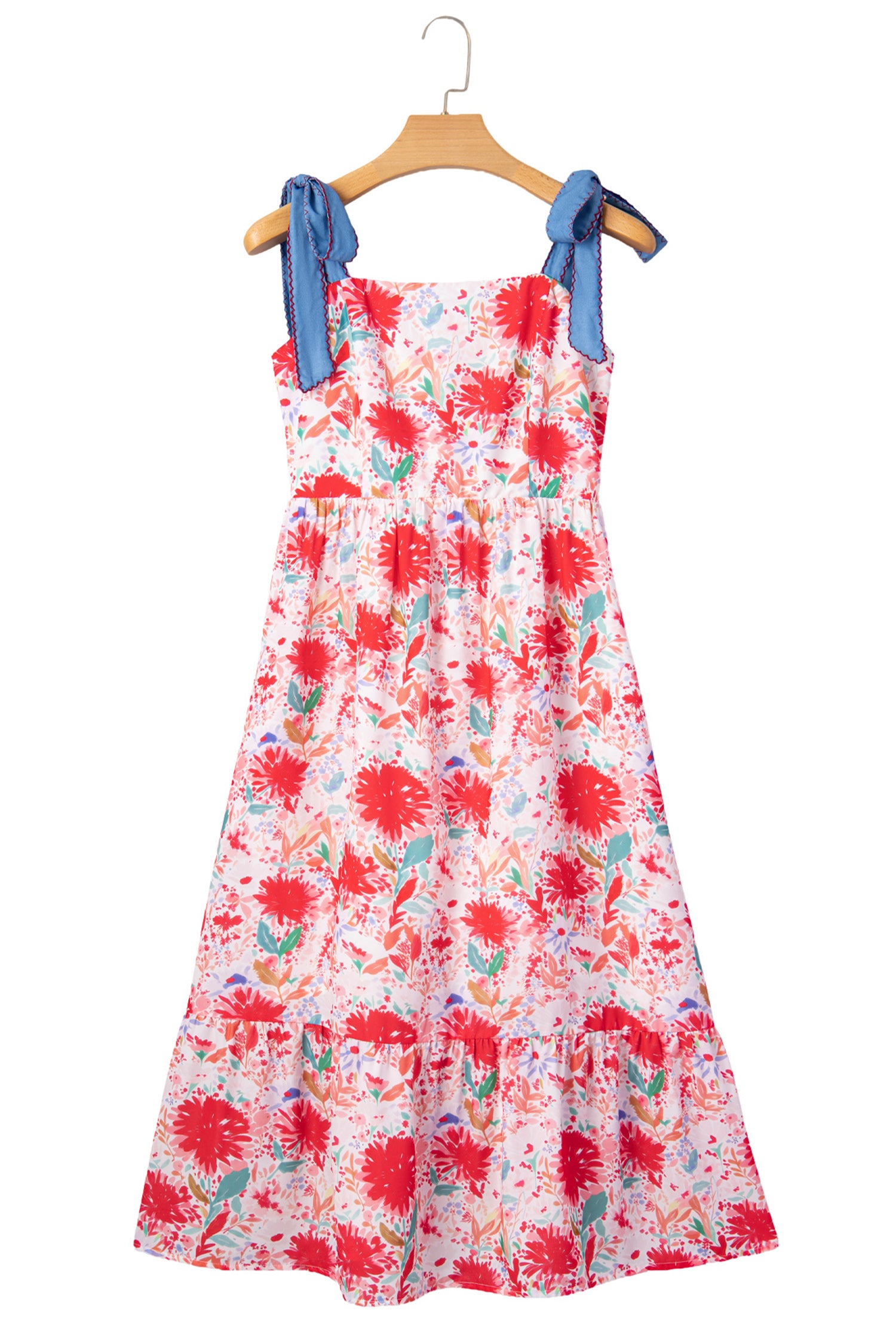 SOUTHERN BELLE FLORAL DRESS