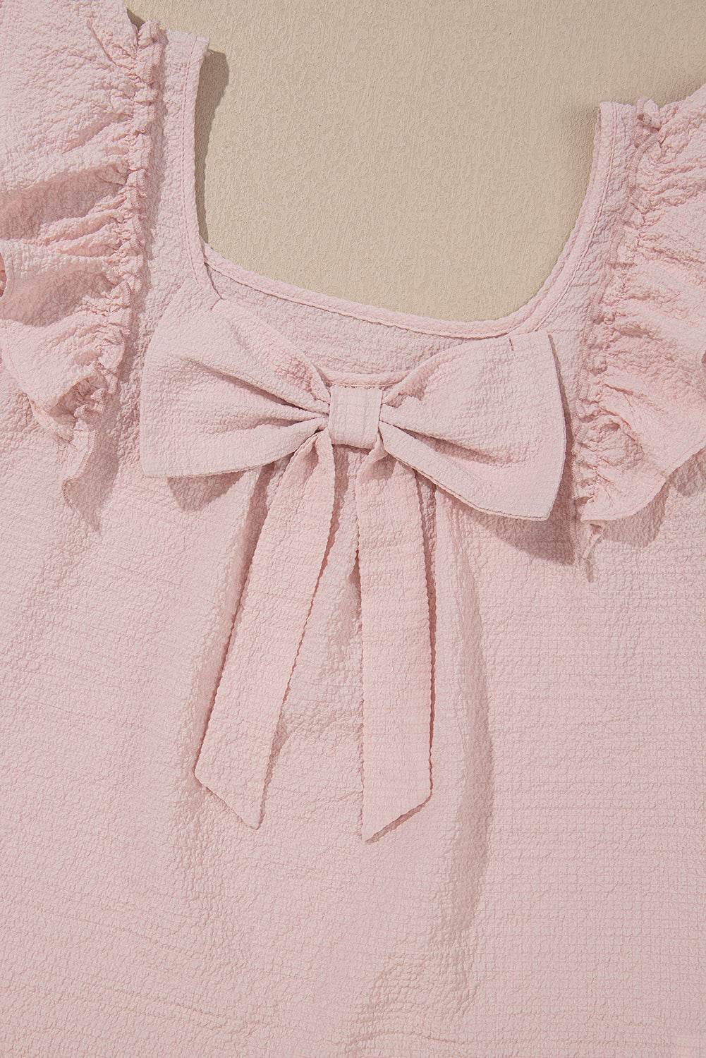 MACARON RUFFLE TOP