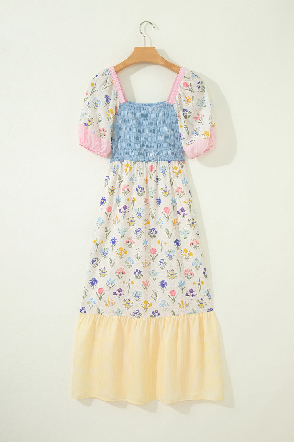 BELLA PATCH FLORAL MAXI