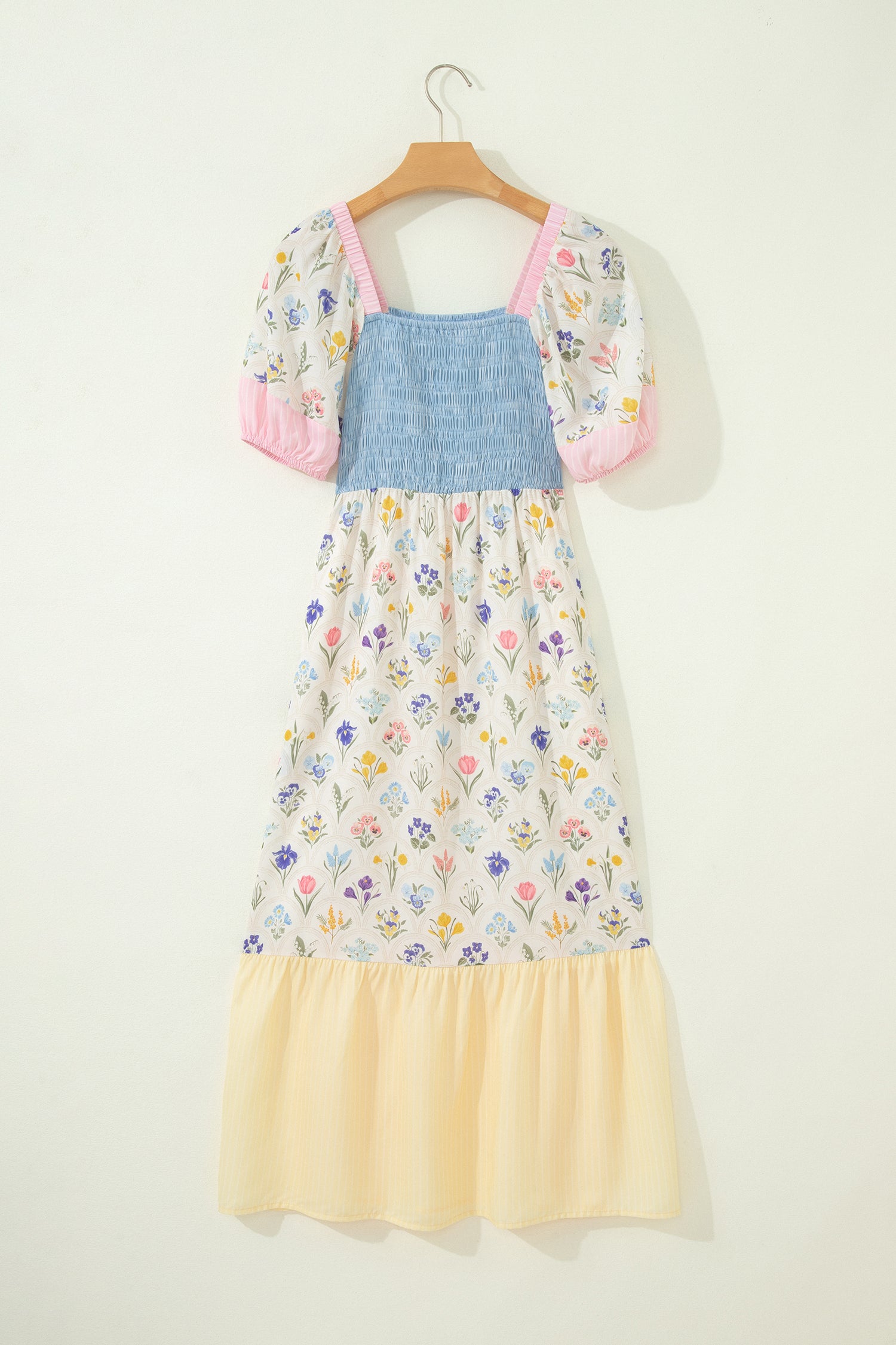 BELLA PATCH FLORAL MAXI