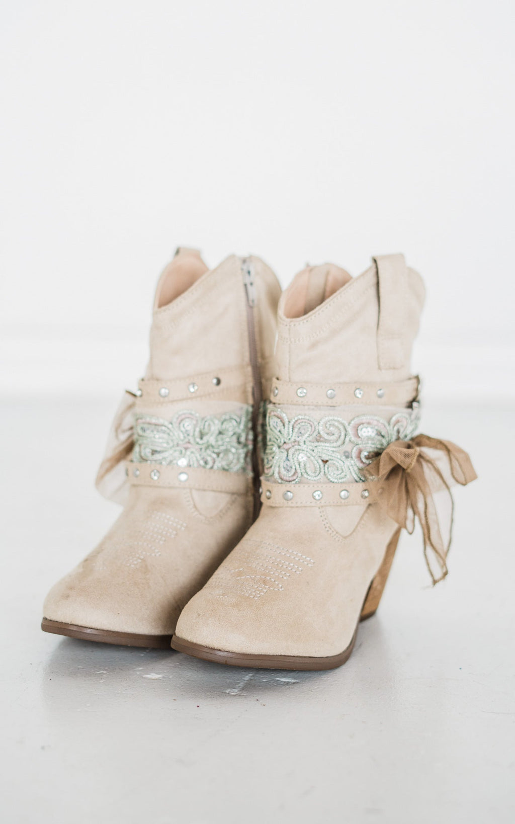 Stash Bootie in Cream