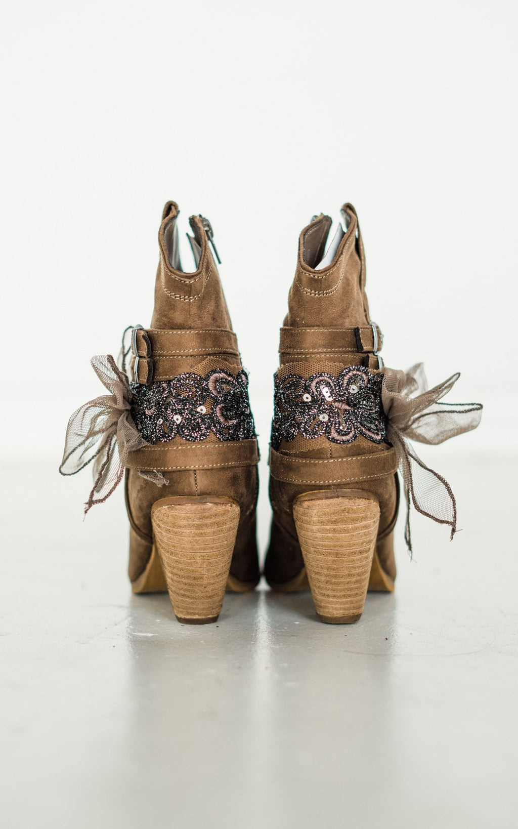 Stash Bootie in Taupe
